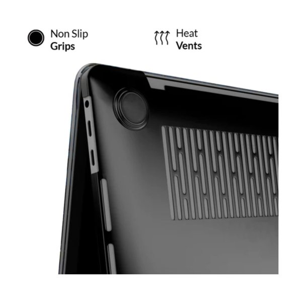 Velvet Caviar Galaxy Glitter Marble MacBook Case 2.0 NEW - Picture 3 of 11